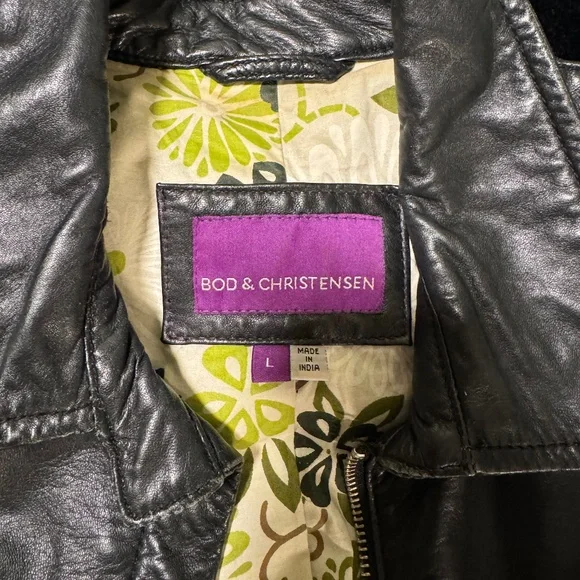 BOD &CHRISTENSEN 100% leather jacket - Picture 5 of 5